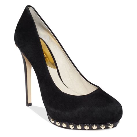 michael kors pumps shoes|michael kors black suede pumps.